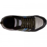 Diesel Mens Gunner Gray Black Casual Leather Lace Up Sneakers Shoes