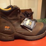 NEW 95554 Timberland PRO Men’s Safety Boots Brown Size 9.5 medium
