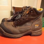 NEW 95554 Timberland PRO Men’s Safety Boots Brown Size 9.5 medium