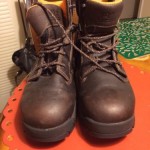 NEW 86518 Timberland PRO Men’s Helix Safety Boots Brown Size 10.5M