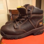 NEW 86518 Timberland PRO Men’s Helix Safety Boots Brown Size 10.5M