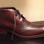Cole Haan Mens Chukka Boots Size 10.5 Shoes Dark Brown Free Priority Shipping