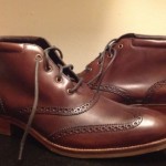 Cole Haan Mens Chukka Boots Size 10.5 Shoes Dark Brown Free Priority Shipping