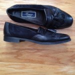 Mens Pre-Owned Bragano by Cole Haan Size 10 D Leather Loafers Suede and Leather
