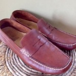 Men’s Cole Haan Driving Moc Casual Shoe Saddle Brown  Tan 12 M Leather