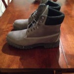 Mens Timberland Boot Size 9.5 – Grey
