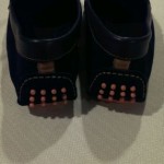 Cole haan driving moccasin size 11 navy suede and leather