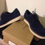 Cole Haan Lunargrand sz 10 Navy Suede-RARE sold out