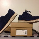 Cole Haan Lunargrand sz 10 Navy Suede-RARE sold out
