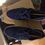 Cole Haan Lunargrand sz 10 Navy Suede-RARE sold out