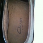 Clarks Mansell Mens Dark Brown Loafers Moc Leather Driving Mocs Shoes 9.5 NEW