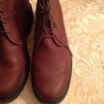 Mens Clarks Boots Brown Leather NWOT