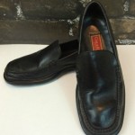 Cole Haan Black Leather Shoes Mens 11 Santa Barbara Slip On Loafers Nike Air