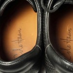 COLE HAAN NIKE AIR SLIP BLACK OXFORD DRIVING MOCS CASUAL SHOES MEN’S sz 8.5 M