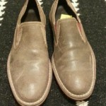 Cole Haan Slip On loafers Nike Air Sole Brown Size 8