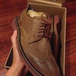 Cole Haan Air Franklin wingtips leather oxfords waxed suede 7