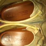 Men’s Clarks Originals Wallabees Sand Suede Leather Boots Size 9 M