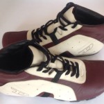 Diesel “Ned” Leather Burgundy Beige Ankle Boots Mint Condition Men’s Size 8.5m