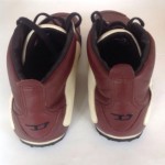Diesel “Ned” Leather Burgundy Beige Ankle Boots Mint Condition Men’s Size 8.5m