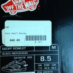 Vans Geoff Rowley Motorhead Size 8.5