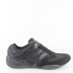 BOSS BY HUGO BOSS MENS Black Sneakers Sz 42