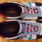 Mens Diesel SZ 11 US / 44.5 Euro Multi-Color Leather Upper “Zach” Edition