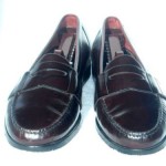 COLE HAAN SHOES LEATHER BURGUNDY CITY SLIP ON DRIVING DRESS LOAFERS MENS 11.5M U