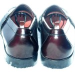 COLE HAAN SHOES LEATHER BURGUNDY CITY SLIP ON DRIVING DRESS LOAFERS MENS 11.5M U