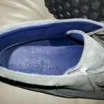 Cole Haan Tucker Wallaby NEW charcoal grey suede mens boots 12 M