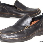 COLE HAAN Nike Air Loafers Driving Shoes Black Mens Size 10.5 M