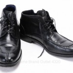 Cole Haan Harrison C10865 Nike Air 10 black leather Chukka Split Toe boot shoe