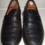 Cole Haan Air Black Leather Driver Slip On Loafers Mens Sz.9 M