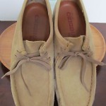 Mens sz 8.5 M suede leather Clarks originals wallabees casual walking shoes