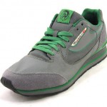 $120 New DIESEL Aramis Grey Green Suede Running Sneakers Shoe Casual Retro sz 10