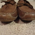 COLE HAAN BROWN LEATHER SUEDE MOCCASINS LOAFERS SLIPPERS 11D MENS MINT!!