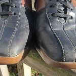COLE HAAN CASUAL shoes NIKE AIR  Leather Black/Brown Oxfords 11 M sneakers