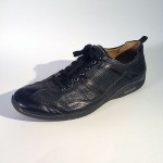 COLE HAAN Air Nike Black Lace-up Leather Fashion Sneakers 10 M