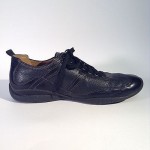 COLE HAAN Air Nike Black Lace-up Leather Fashion Sneakers 10 M