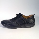 COLE HAAN Air Nike Black Lace-up Leather Fashion Sneakers 10 M