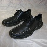 COLE HAAN Mens Casual Dress SHOES Size 9 Medium Black Nike Air Sole