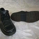 COLE HAAN Mens Casual Dress SHOES Size 9 Medium Black Nike Air Sole