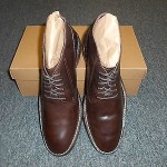 New Cole Haan Canton Lace Up Boot Chestnut Size 10-1/2 M