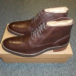 New Cole Haan Canton Lace Up Boot Chestnut Size 10-1/2 M