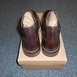 New Cole Haan Canton Lace Up Boot Chestnut Size 10-1/2 M
