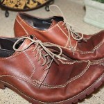 COLE HAAN Nike Air Winslow Size 10.5 Brown Camel Leather Oxfords