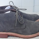 KENNETH COLE Haan // Gray Suede Leather Boot Shoes  // New // US 10.5 // Nice