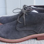 KENNETH COLE Haan // Gray Suede Leather Boot Shoes  // New // US 10.5 // Nice