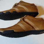 Diesel Mens Shoes Brown Leather Casual Sneakers Size 12