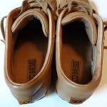 Diesel Mens Shoes Brown Leather Casual Sneakers Size 12