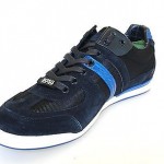 NIB Hugo Boss Akeen Casual Fashion Sneaker in Dark Blue